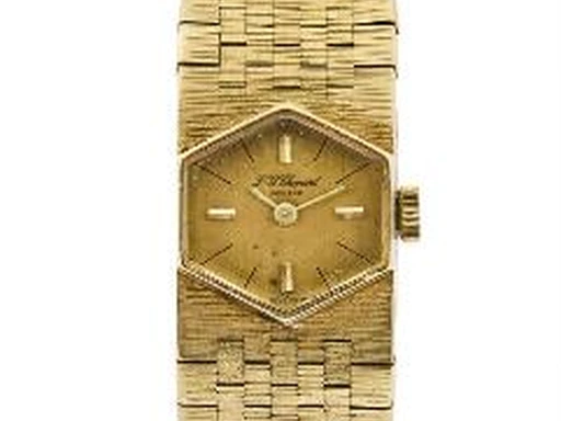 Title: armbåndsur af 18k guld med mekanisk manuelt optræk fra 1960'erne (New)
Brand: Chopard
Model:
Ref: null
Category: Dress
Diameter: 15mm
Functions:
Year: 1960
Price: 27500
Condition: undefined
Dial Color: Guld
Strap: Metal
Case material: Guld
Gender: Dame
Match: 100.0%
Billedet er ejet af Bruun Rasmussen (467428) Et Chopard ur