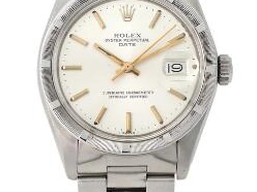 Title: Date of steel, ref. 1501
Brand: Rolex
Model: Date
Ref: 1501
Category: Dress
Diameter: 35mm
Functions: Dato
Year: 1975
Price: 27500
Condition: undefined
Dial Color: Sølv
Strap: Metal
Case material: Stål
Gender: Herre
Match: 100.0%
Billedet er ejet af Bruun Rasmussen (417462) Et Rolex ur