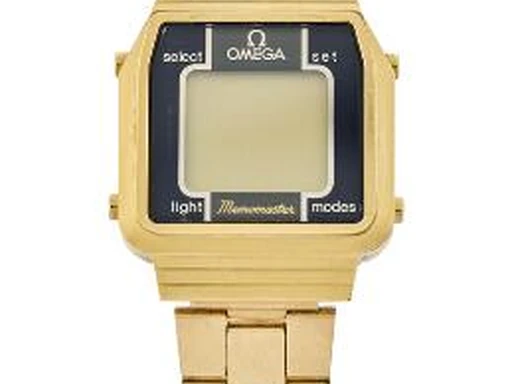 Title: Memomaster of gold-plated steel, ref. 582.0001, 1980s
Brand: Omega
Model: Memomaster
Ref: 582.0001
Category: Dress
Diameter: 27mm
Functions: Dato
Year: 1980
Price: 5000
Condition: undefined
Dial Color: Sort
Strap: Andet
Case material: Andet
Gender: Dame
Match: 100.0%
Billedet er ejet af Bruun Rasmussen (417478) Et Omega ur