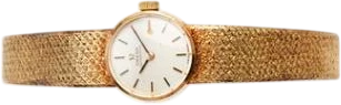 Title: 14k gold ref. 7218/690 64 (New)
Brand: Omega
Model:
Ref: 7218/690 64
Category: Dress
Diameter: 17mm
Functions: Dato
Year: 1967
Price: 13500
Condition: 7.0
Dial Color: Hvid
Strap: Andet
Case material: Guld
Gender: Dame
Match: 100.0%
Billedet er ejet af Bruun Rasmussen (904720) Et Omega ur