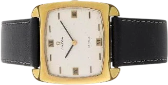 Title: De Ville gold-plated steel, ref. 111.100, 1969
Brand: Omega
Model: De Ville
Ref: 111.100
Category: Dress
Diameter: 34mm
Functions:
Year: 1969
Price: 3500
Condition: 6.0
Dial Color: Hvid
Strap: Læder
Case material: Andet
Gender: Herre
Match: 100.0%
Billedet er ejet af Bruun Rasmussen (628662) Et Omega ur