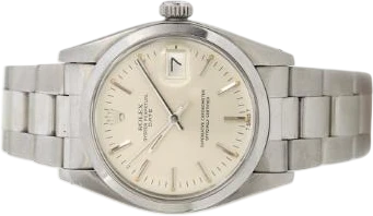 Title: Date stål ref. 1500, 1979 (New)
Brand: Rolex
Model: Date
Ref: 1500
Category: Dress
Diameter: 34mm
Functions: Dato
Year: 1979
Price: 20000
Condition: 8.5
Dial Color: Hvid
Strap: Metal
Case material: Stål
Gender: Herre
Match: 100.0%
Billedet er ejet af Bruun Rasmussen (722227) Et Rolex ur
