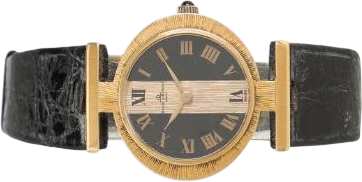 Title: armbåndsur i 18k guld med manuelt optræk (New)
Brand: Baume & Mercier
Model:
Ref: null
Category: Dress
Diameter: 27mm
Functions:
Year:
Price: 9000
Condition: 7.0
Dial Color: Sort
Strap: Læder
Case material: Guld
Gender: Dame
Match: 100.0%
Billedet er ejet af Bruun Rasmussen (904723) Et Baume & Mercier ur
