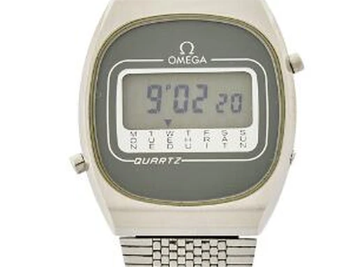 Title: Wristwatch in steel, ref. 196.0074. Quartz digital display. 1978 (New)
Brand: Omega
Model:
Ref: 196.0074
Category: Dress
Diameter: 34mm
Functions: Dato
Year: 1978
Price: 7000
Condition: undefined
Dial Color: Grå
Strap: Metal
Case material: Stål
Gender: Unisex
Match: 100.0%
Billedet er ejet af Bruun Rasmussen (417442) Et Omega ur