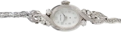 Title: diamantdressur i 14k hvidguld med diamanter, ref. 53999 (New)
Brand: Hamilton
Model:
Ref: 53999
Category: Dress
Diameter: 15mm
Functions:
Year: 2008
Price: 6000
Condition: 7.0
Dial Color: Hvid
Strap: Metal
Case material: Guld
Gender: Dame
Match: 100.0%
Billedet er ejet af Bruun Rasmussen (904696) Et Hamilton ur