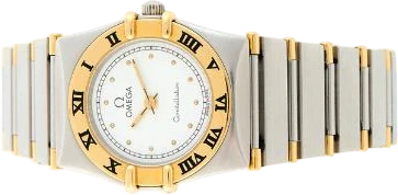 Titel: Constellation i 18 kt. guld og stål, 1993 (Nyhed)
Mærke: Omega
Model: Constellation
Ref.: 795.1080.1
Årgang: 1993
Tilbehør:
Pris: 5.500 kr.
Diameter: 22mm
Funktioner:
Skivefarve: Hvid
Rem: Metal
Kassemateriale: Stål
Kategori: Dress
Køn: Dame
Match: 100.0%
Billedet ejes af Bruun Rasmussen (1137999) Et Omega ur