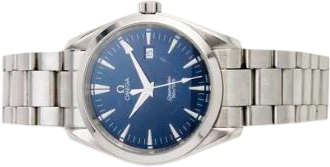 Title: Seamaster Aqua Terra stål, ref. 25175000, 2006 (New)
Brand: Omega
Model: Seamaster Aqua Terra
Ref: 25175000
Category: Sport
Diameter: 39mm
Functions: Dato
Year: 2006
Price: 11000
Condition: 6.0
Dial Color: Blå
Strap: Metal
Case material: Stål
Gender: Herre
Match: 100.0%
Billedet er ejet af Bruun Rasmussen (904679) Et Omega ur