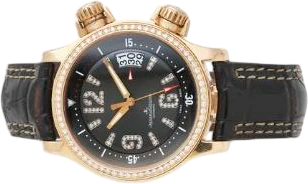 Titel: Master Compressor 18k rose gold, ref. 148.2.60
Mærke: Jaeger-LeCoultre
Model: Master Compressor
Ref.: 148.2.60
Kategori: Sport
Diameter: 42mm
Funktioner: Dato
Årgang: 2000
Pris: 110000
Skivefarve: Sort
Rem: Læder
Kassemateriale: Guld
Køn: Herre
Match: 100.0%
Billedet ejes af Bruun Rasmussen (931953) Et Jaeger-LeCoultre ur