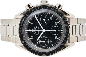 Title: Speedmaster Reduced stål chronograph med dato, ref. 175.0032, 1998 (New)
Brand: Omega
Model: Speedmaster Reduced
Ref: 175.0032
Category: Racing
Diameter: 39mm
Functions: Kronograf, Dato
Year: 1998
Price: 21000
Condition: 8.0
Dial Color: Sort
Strap: Metal
Case material: Stål
Gender: Herre
Match: 100.0%
Billedet er ejet af Bruun Rasmussen (816398) Et Omega ur