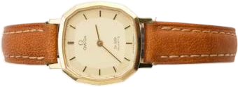 Title: De Ville of 20 micron gold, ref. 5910.103, 1980
Brand: Omega
Model: De Ville
Ref: 5910.103
Category: Dress
Diameter: 24mm
Functions: Dato
Year: 1980
Price: 2500
Condition: 6.0
Dial Color: Hvid
Strap: Læder
Case material: Guld
Gender: Dame
Match: 100.0%
Billedet er ejet af Bruun Rasmussen (904705) Et Omega ur