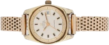 Title: Seamaster of gold-plated steel, ref. 566.016 (New)
Brand: Omega
Model: Seamaster
Ref: 566.016
Category: Dress
Diameter: 30mm
Functions: Dato
Year: 1969
Price: 9000
Condition: 7.0
Dial Color: Hvid
Strap: Metal
Case material: Guld
Gender: Unisex
Match: 100.0%
Billedet er ejet af Bruun Rasmussen (768091) Et Omega ur