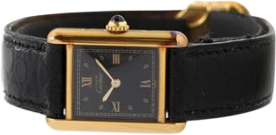 Titel: Tank of gilt sterling silver, ref. 5057, 1990s (Nyhed)
Mærke: Cartier
Model: Tank
Ref.: 5057
Kategori: Dress
Diameter: 20mm
Funktioner:
Årgang: 1990
Pris: 5500
Stand: 6.0 (Brugt)
Skivefarve: Sort
Rem: Læder
Kassemateriale: Andet
Køn: Dame
Match: 100.0%
Billedet ejes af Bruun Rasmussen (963608) Et Cartier ur
