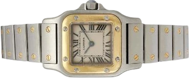 Titel: Santos af 18k guld og stål, quartz (Nyhed)
Mærke: Cartier
Model: Santos
Ref.: null
Kategori: Dress
Diameter: 28mm
Funktioner: Dato
Årgang:
Pris: 11000
Stand: 5.0 (Brugt)
Skivefarve: Hvid
Rem: Metal
Kassemateriale: Guld
Køn: Dame
Match: 100.0%
Billedet ejes af Bruun Rasmussen (967786) Et Cartier ur