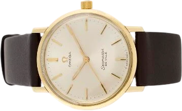 Titel: Seamaster De Ville of 14k gold, ref. 135.010 (Nyhed)
Mærke: Omega
Model: Seamaster De Ville
Ref.: 135.010
Kategori: Dress
Diameter: 34mm
Funktioner: Dato
Årgang: 1967
Pris: 7000
Stand: 7.0 (Brugt)
Skivefarve: Hvid
Rem: Læder
Kassemateriale: Guld
Køn: Herre
Match: 100.0%
Billedet ejes af Bruun Rasmussen (961461) Et Omega ur