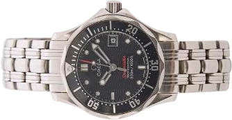 Title: Seamaster stål quartz ref. 212.30.28.61.01.001 fra 2010'erne
Brand: Omega
Model: Seamaster
Ref: 212.30.28.61.01.001
Category: Dykker
Diameter: 28mm
Functions: Dato
Year: 2010
Price: 11000
Condition: 7.0
Dial Color: Sort
Strap: Metal
Case material: Stål
Gender: Dame
Match: 100.0%
Billedet er ejet af Bruun Rasmussen (628670) Et Omega ur