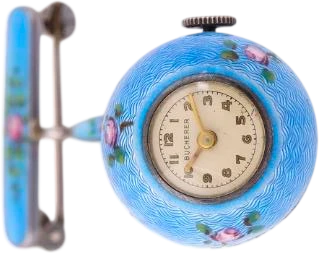 Titel: Kugleur af sølv med translucent emalje og markasitter, mekanisk værk (Nyhed)
Mærke: Bucherer
Model: 2629/2038
Ref.: null
Årgang:
Tilbehør: Boks
Stand: 7.0 (Brugt)
Pris: 5.000 kr.
Diameter:
Funktioner:
Skivefarve: Hvid
Rem: Andet
Kassemateriale: Andet
Kategori: Dress
Køn: Dame
Match: 100.0%
Billedet ejes af Bruun Rasmussen (1013072) Et Bucherer ur