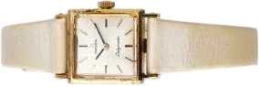 Titel: Ladymatic i 18 kt. guld med hvid kalveskindsrem (Nyhed)
Mærke: Omega
Model: Ladymatic
Ref.: 551.014
Årgang: 1964
Tilbehør: Boks
Pris: 3.500 kr.
Diameter: 19mm
Funktioner:
Skivefarve: Hvid
Rem: Læder
Kassemateriale: Guld
Kategori: Dress
Køn: Dame
Match: 100.0%
Billedet ejes af Bruun Rasmussen (1220596) Et Omega ur