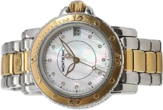 Titel: Meisterstück af forgyldt stål og stål, ref. 7036, quartz med datovisning (Nyhed)
Mærke: Montblanc
Model: Meisterstück
Ref.: 7036
Årgang: 2000
Tilbehør:
Stand: 6.0 (Brugt)
Pris: 5.500 kr.
Diameter: 35mm
Funktioner: Dato
Skivefarve: Hvid
Rem: Metal
Kassemateriale: Stål
Kategori: Dress
Køn: Unisex
Match: 100.0%
Billedet ejes af Bruun Rasmussen (1013061) Et Montblanc ur