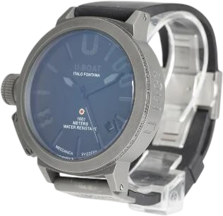Title: Italo Fontana Limited Edition U1001 (New)
Brand: U-Boat
Model: Italo Fontana
Ref: U1001
Category: Sport
Diameter: 50mm
Functions: Dato
Year:
Price: 7000
Condition: 7.0
Dial Color: Sort
Strap: Læder
Case material: Stål
Gender: Herre
Match: 100.0%
Billedet er ejet af Bruun Rasmussen (904701) Et U-Boat ur