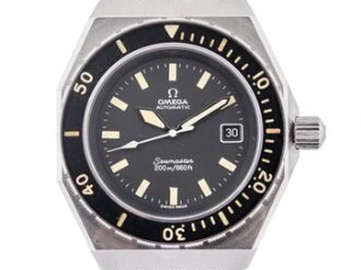 Title: Seamaster SHOM i stål, ref. 166.0177, 1973 (New)
Brand: Omega
Model: Seamaster SHOM
Ref: 166.0177
Category: Dykker
Diameter: 44mm
Functions: Dato
Year: 1973
Price: 50000
Condition: undefined
Dial Color: Sort
Strap: Metal
Case material: Stål
Gender: Herre
Match: 100.0%
Billedet er ejet af Bruun Rasmussen (417518) Et Omega ur
