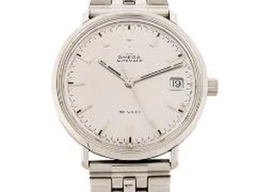 Title: De Ville stål herreur med dato og automatik fra 1970'erne (New)
Brand: Omega
Model: De Ville
Ref: null
Category: Dress
Diameter: 34mm
Functions: Dato
Year: 1970
Price: 3500
Condition: undefined
Dial Color: Hvid
Strap: Metal
Case material: Stål
Gender: Herre
Match: 100.0%
Billedet er ejet af Bruun Rasmussen (417504) Et Omega ur