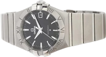 Titel: Constellation stål quartz med integreret stållænke Ø37 mm år 2020 (Nyhed)
Mærke: Omega
Model: Constellation
Ref.: 12310
Kategori: Dress
Diameter: 37mm
Funktioner: Dato
Årgang: 2020
Pris: 10000
Stand: 8.0 (Brugt)
Skivefarve: Sort
Rem: Metal
Kassemateriale: Stål
Køn: Herre
Match: 100.0%
Billedet ejes af Bruun Rasmussen (950997) Et Omega ur