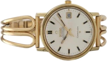 Title: Constellation goldplated steel wristwatch with date, 1969
Brand: Omega
Model: Constellation
Ref: 168.018
Category: Dress
Diameter: 35mm
Functions: Dato
Year: 1969
Price: 13500
Condition: 7.0
Dial Color: Hvid
Strap: Andet
Case material: Andet
Gender: Herre
Match: 100.0%
Billedet er ejet af Bruun Rasmussen (628644) Et Omega ur