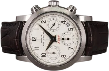 Title: “Ferrari” F300 Chronograph
Brand: Girard-Perregaux
Model: “Ferrari” F300 Chronograph
Ref: 8020
Category: Racing
Diameter: 38mm
Functions: Kronograf, Dato
Year:
Price: 12500
Condition: 8.0
Dial Color: Hvid
Strap: Læder
Case material: Stål
Gender: Herre
Match: 100.0%
Billedet er ejet af Chrono (264905) Et Girard-Perregaux ur