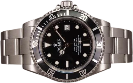 Titel: Sea-Dweller 16600 - 12/2004
Mærke: Rolex
Model: Sea-Dweller
Ref.: 16600
Årgang: 2004
Tilbehør: Boks og Papirer
Stand: 8.0 (Brugt)
Pris: 65.000 kr.
Diameter: 40mm
Funktioner: Dato
Skivefarve: Sort
Rem: Metal
Kassemateriale: Stål
Kategori: Dykker
Køn: Herre
Match: 100.0%
Billedet ejes af Chrono (972253) Et Rolex ur