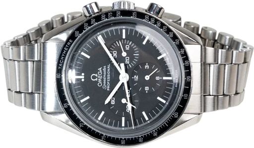 Title: Speedmaster
Brand: Omega
Model: Speedmaster
Ref: 145022
Category: Racing
Diameter: 42mm
Functions: Kronograf
Year:
Price: 29299
Condition: 7.5
Dial Color: Sort
Strap: Metal
Case material: Stål
Gender: Herre
Match: 100.0%
Billedet er ejet af Chrono Collective (565946) Et Omega ur