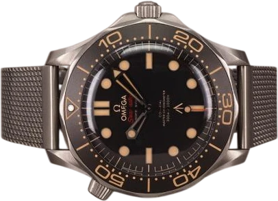 Titel: Seamaster 300M NTTD James Bond
Mærke: Omega
Model: Seamaster 300M Co-Axial 42mm 007 No Time To Die Edition
Ref.: 210.90.42.20.01.001
Årgang: 2022
Tilbehør: Boks og Papirer
Stand: 8.0 (Brugt)
Pris: 53.000 kr.
Diameter: 42mm
Funktioner:
Skivefarve: Sort
Rem: Andet
Kassemateriale: Titanium
Kategori: Dykker
Køn: Herre
Match: 100.0%
Billedet ejes af Chrono (1023125) Et Omega ur