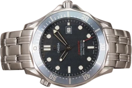 Titel: Seamaster 300M Quartz 2221.80 - DK sæt (Nyhed)
Mærke: Omega
Model: Seamaster 300M Quartz
Ref.: 2221.80.00
Årgang: 2007
Tilbehør: Boks og Papirer
Stand: 8.0 (Brugt)
Pris: 24.000 kr.
Diameter: 41mm
Funktioner: Dato
Skivefarve: Blå
Rem: Metal
Kassemateriale: Stål
Kategori: Dykker
Køn: Herre
Match: 100.0%
Billedet ejes af Chrono (1159389) Et Omega ur