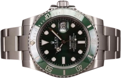 Title: Submariner “Hulk” 116610LV - 2026 service (New)
Brand: Rolex
Model: Submariner “Hulk”
Ref: 116610LV
Category: Dykker
Diameter: 40mm
Functions: Dato
Year:
Price: 112000
Condition: 8.0
Dial Color: Grøn
Strap: Metal
Case material: Stål
Gender: Herre
Match: 100.0%
Billedet er ejet af Chrono (886535) Et Rolex ur