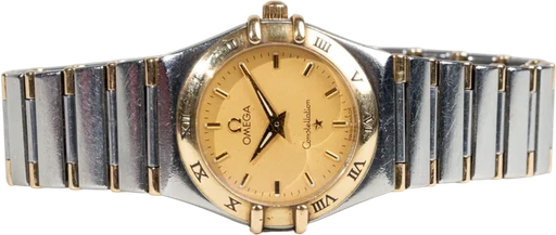 Title: Constellation
Brand: Omega
Model: Omega Constellation
Ref: 13721000
Category: Dress
Diameter: 25mm
Functions:
Year:
Price: 7999
Condition: 7.0
Dial Color: Guld
Strap: Metal
Case material: Stål
Gender: Dame
Match: 100.0%
Billedet er ejet af Chrono Collective (563761) Et Omega ur