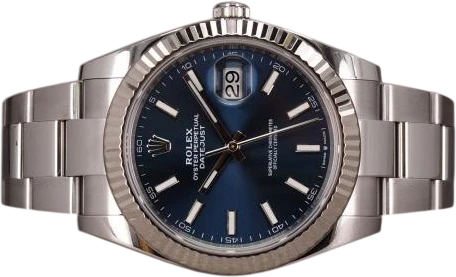Title: Datejust 41 126334 - 12/2022 (New)
Brand: Rolex
Model: Datejust 41
Ref: 126334
Category: Dress
Diameter: 41mm
Functions: Dato
Year: 2022
Price: 84000
Condition: 8.0
Dial Color: Blå
Strap: Metal
Case material: Stål
Gender: Herre
Match: 100.0%
Billedet er ejet af Chrono (645221) Et Rolex ur