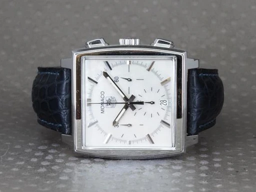 Title: Monaco MOP - 2023 TAG service
Brand: Tag Heuer
Model: Monaco
Ref: CW2119
Category: Racing
Diameter: 38mm
Functions: Dato
Year: 2009
Price: 28000
Condition: undefined
Dial Color: Hvid
Strap: Læder
Case material: Stål
Gender: Herre
Match: 100.0%
Billedet er ejet af Chrono (101293) Et Tag Heuer ur