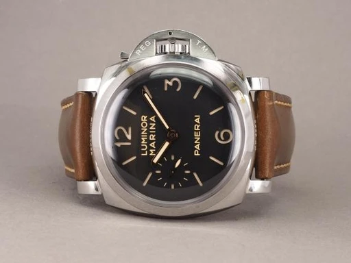 Title: Luminor Marina 1950 3 Days PAM422
Brand: Panerai
Model: Luminor Marina 1950 3 Days
Ref: PAM 00422
Category: Dress
Diameter: 47mm
Functions: Dato
Year: 2014
Price: 46000
Condition: undefined
Dial Color: Sort
Strap: Læder
Case material: Stål
Gender: Herre
Match: 100.0%
Billedet er ejet af Chrono (379303) Et Panerai ur