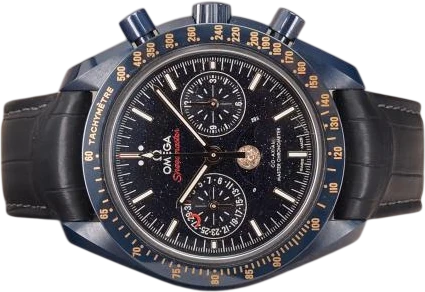 Titel: Speedmaster BSOTM - DK sæt (Nyhed)
Mærke: Omega
Model: Speedmaster Blue Side of the Moon
Ref.: 304.93.44.52.03.002
Årgang: 2025
Tilbehør: Boks og Papirer
Stand: 9.0 (Brugt)
Pris: 80.000 kr.
Diameter: 44mm
Funktioner: Kronograf, Dato, Månefase
Skivefarve: Blå
Rem: Læder
Kassemateriale: Keramik
Kategori: Racing
Køn: Herre
Match: 100.0%
Billedet ejes af Chrono (1121399) Et Omega ur