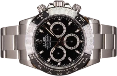 Title: Daytona 116500LN - 6/2016 (New)
Brand: Rolex
Model: Daytona
Ref: 116500LN
Category: Racing
Diameter: 40mm
Functions: Kronograf
Year: 2016
Price: 168000
Condition: 9.0
Dial Color: Sort
Strap: Metal
Case material: Stål
Gender: Herre
Match: 100.0%
Billedet er ejet af Chrono (657747) Et Rolex ur
