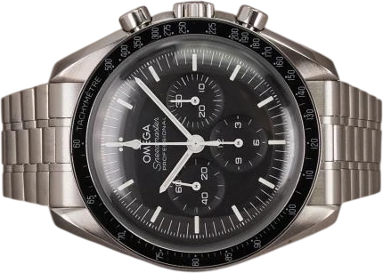 Titel: Speedmaster Pro - 310.30.42.50.01.001 (Nyhed)
Mærke: Omega
Model: Speedmaster Professional Moonwatch
Ref.: 310.30.42.50.01.001
Årgang: 2022
Tilbehør: Boks og Papirer
Stand: 8.0 (Brugt)
Pris: 40.000 kr.
Diameter: 42mm
Funktioner: Kronograf
Skivefarve: Sort
Rem: Metal
Kassemateriale: Stål
Kategori: Racing
Køn: Herre
Match: 100.0%
Billedet ejes af Chrono (1203585) Et Omega ur