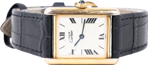 Titel: Tank (Nyhed)
Mærke: Cartier
Model: Tank
Ref.: 1615
Årgang:
Tilbehør:
Pris: 17.499 kr.
Diameter:
Funktioner:
Skivefarve: Hvid
Rem: Læder
Kassemateriale: Andet
Kategori: Dress
Køn: Unisex
Match: 100.0%
Billedet ejes af Chrono Collective (1121822) Et Cartier ur
