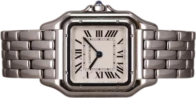Titel: Panthère de Cartier - 6/2023 (Nyhed)
Mærke: Cartier
Model: Panthère
Ref.: WSPN0007
Årgang: 2023
Tilbehør: Boks og Papirer
Stand: 8.0 (Brugt)
Pris: 39.000 kr.
Diameter: 27mm
Funktioner: Dato
Skivefarve: Hvid
Rem: Metal
Kassemateriale: Stål
Kategori: Dress
Køn: Dame
Match: 100.0%
Billedet ejes af Chrono (1005896) Et Cartier ur
