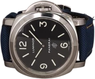 Title: Luminor Logo PAM00000
Brand: Panerai
Model: Luminor Base Logo
Ref: PAM00000
Category: Dress
Diameter: 44mm
Functions:
Year: 2016
Price: 30000
Condition: 8.0
Dial Color: Sort
Strap: Andet
Case material: Stål
Gender: Herre
Match: 100.0%
Billedet er ejet af Chrono (129308) Et Panerai ur