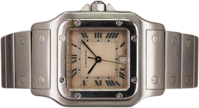 Titel: Santos Quartz (Nyhed)
Mærke: Cartier
Model: Santos
Ref.: 987801
Årgang:
Tilbehør:
Stand: 8.0 (Brugt)
Pris: 30.000 kr.
Diameter: 29mm
Funktioner: Dato
Skivefarve: Gul
Rem: Metal
Kassemateriale: Stål
Kategori: Dress
Køn: Unisex
Match: 100.0%
Billedet ejes af Chrono (1100466) Et Cartier ur
