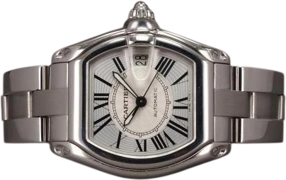 Title: Roadster 2510
Brand: Cartier
Model: Roadster
Ref: 2510
Category: Sport
Diameter: 37mm
Functions: Dato
Year: 2010
Price: 25000
Condition: 8.0
Dial Color: Sølv
Strap: Metal
Case material: Stål
Gender: Herre
Match: 100.0%
Billedet er ejet af Chrono (311833) Et Cartier ur