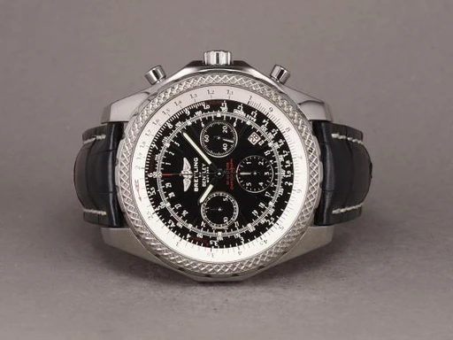 Title: For Bentley Motors A25362
Brand: Breitling
Model: Bentley Motors
Ref: A25362
Category: Racing
Diameter: 48mm
Functions: Kronograf, Dato
Year: 2007
Price: 35000
Condition: undefined
Dial Color: Sort
Strap: Læder
Case material: Stål
Gender: Herre
Match: 100.0%
Billedet er ejet af Chrono (100933) Et Breitling ur