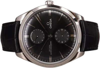 Title: De Ville Trésor Co-Axial Master Chronometer (New)
Brand: Omega
Model: De Ville Trésor Co-Axial Master Chronometer
Ref: 435.13.40.22.01.001
Category: Dress
Diameter: 40mm
Functions: Dato
Year: 2023
Price: 43000
Condition: 10.0
Dial Color: Sort
Strap: Læder
Case material: Stål
Gender: Herre
Match: 100.0%
Billedet er ejet af Chrono (748835) Et Omega ur