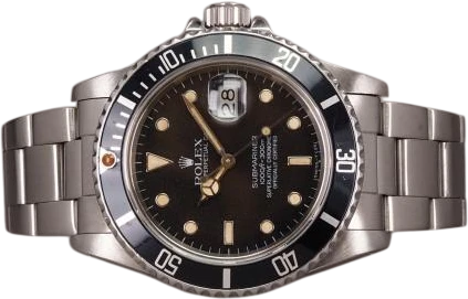 Title: Submariner 16800 (New)
Brand: Rolex
Model: Submariner
Ref: 16800
Category: Dykker
Diameter: 40mm
Functions: Dato
Year: 1984
Price: 78000
Condition: 8.0
Dial Color: Sort
Strap: Metal
Case material: Stål
Gender: Herre
Match: 100.0%
Billedet er ejet af Chrono (651539) Et Rolex ur