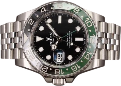 Title: GMT-Master II Sprite 126720VTNR
Brand: Rolex
Model: GMT-Master II Sprite
Ref: 126720VTNR-0001
Category: Sport
Diameter: 40mm
Functions: GMT, Dato
Year: 2023
Price: 136000
Condition: 8.0
Dial Color: Sort
Strap: Metal
Case material: Stål
Gender: Herre
Match: 100.0%
Billedet er ejet af Chrono (101052) Et Rolex ur