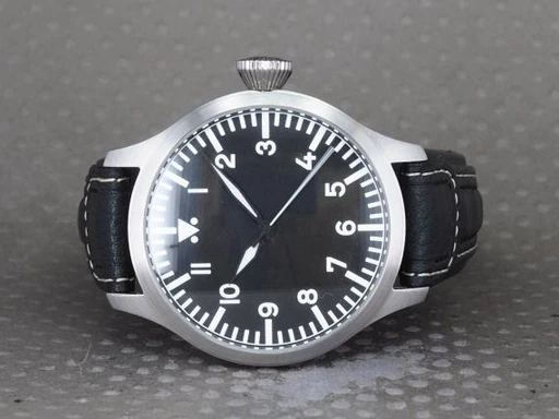 Title: Bombardier 04-Mil
Brand: Azimuth
Model: Bombardier 04-Mil LTD.
Ref: 04-Mil
Category: Pilot
Diameter: 48mm
Functions: 
Year: 2005
Price: 16000
Condition: undefined
Dial Color: Sort
Strap: Læder
Case material: Stål
Gender: Herre
Match: 100.0%
Billedet er ejet af Chrono (101292) Et Azimuth ur